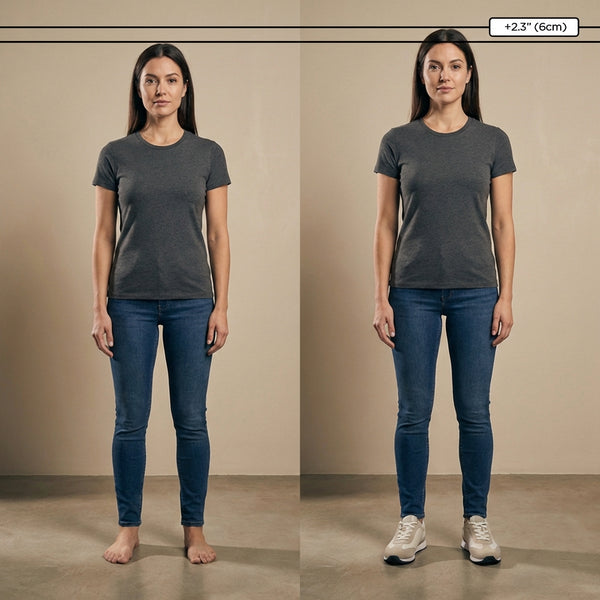 Schuhe die größer machen +6cm | Damon