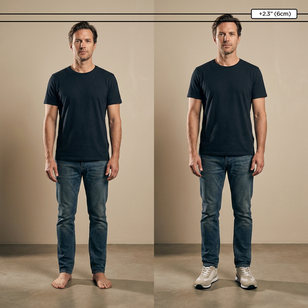 Schuhe die größer machen +6cm | Damon