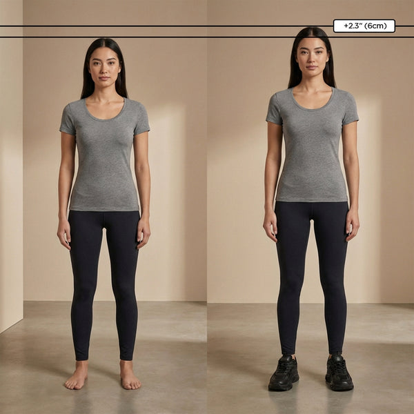 Height Boosting Shoes +6cm | Edwin