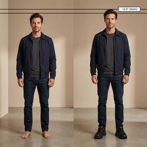 Height Boosting Shoes +6cm | Edwin