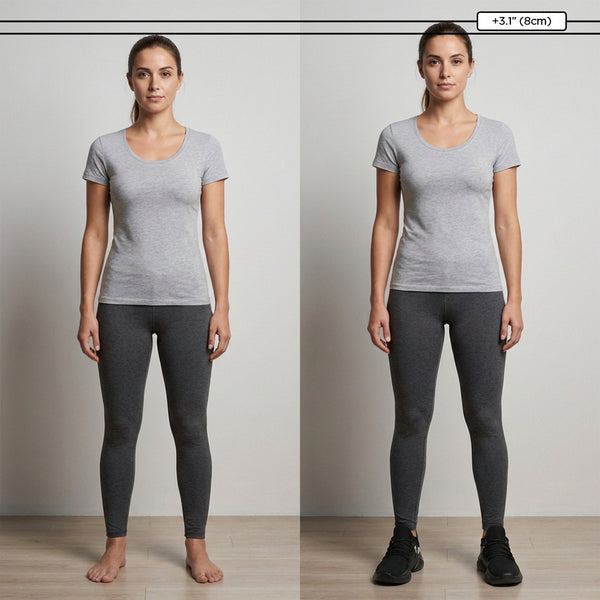 Chaussures rehaussantes +6-8cm | Elio