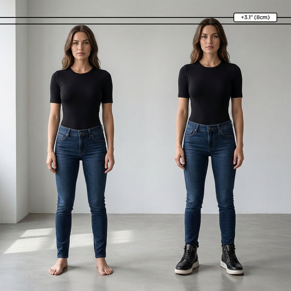 Height Boosting Shoes +6-8cm | Elrik