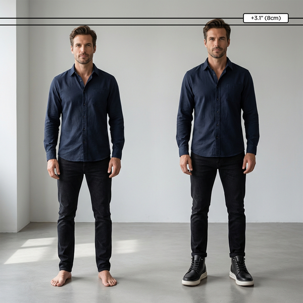 Height Boosting Shoes +6-8cm | Elrik