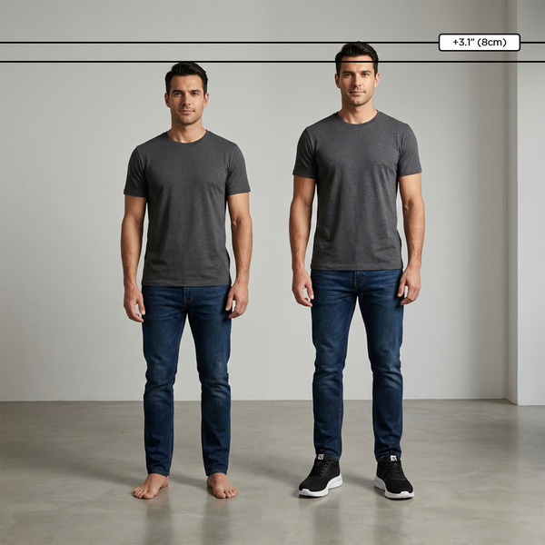 Schuhe die größer machen +6-8cm | Finn