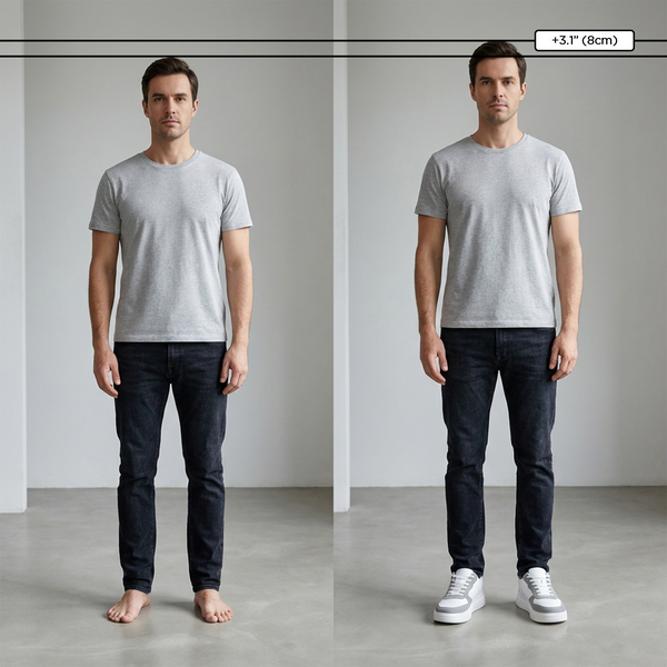 Chaussures rehaussantes +6-8cm | Ilan