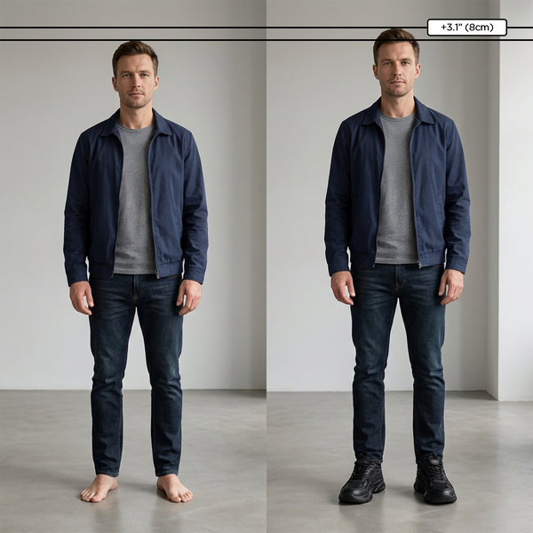 Chaussures rehaussantes +6-8cm | Ivo