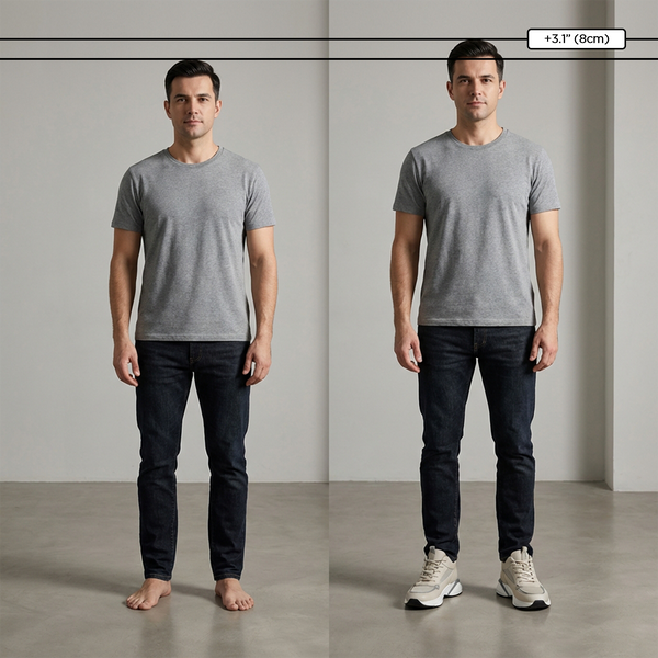 Chaussures rehaussantes +6-8cm | Kai