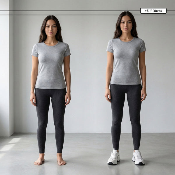 Chaussures rehaussantes +6-8cm | Keno