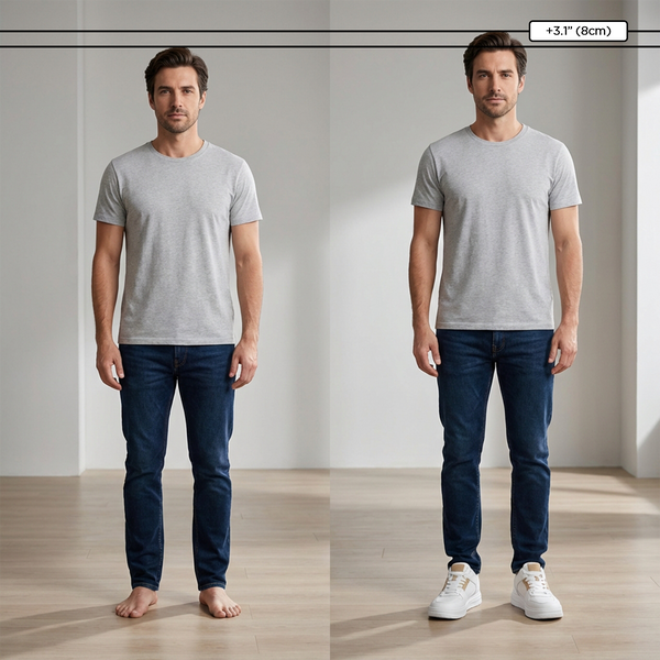 Chaussures rehaussantes +6-8cm | Kiven