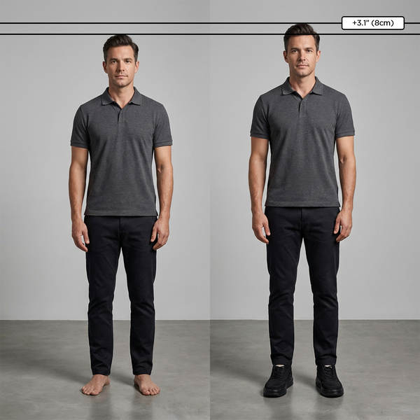 Chaussures rehaussantes +6-8cm | Mavon