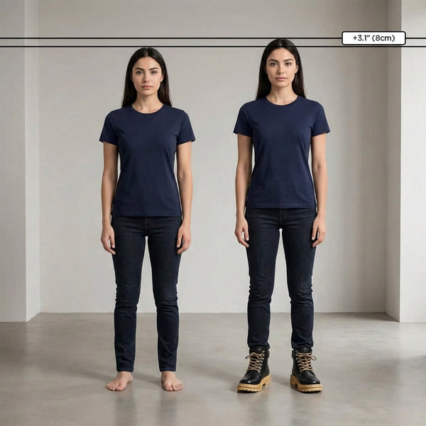 Schuhe die größer machen +6-8cm | Metro