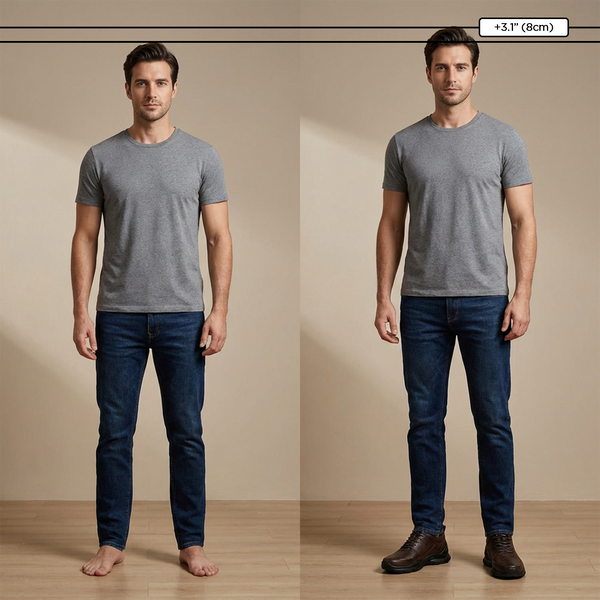 Chaussures rehaussantes +6-8cm | Monarch