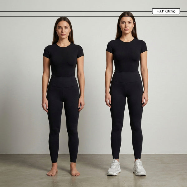 Chaussures rehaussantes +6-8cm | Nico