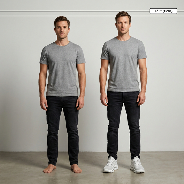 Chaussures rehaussantes +6-8cm | Nico