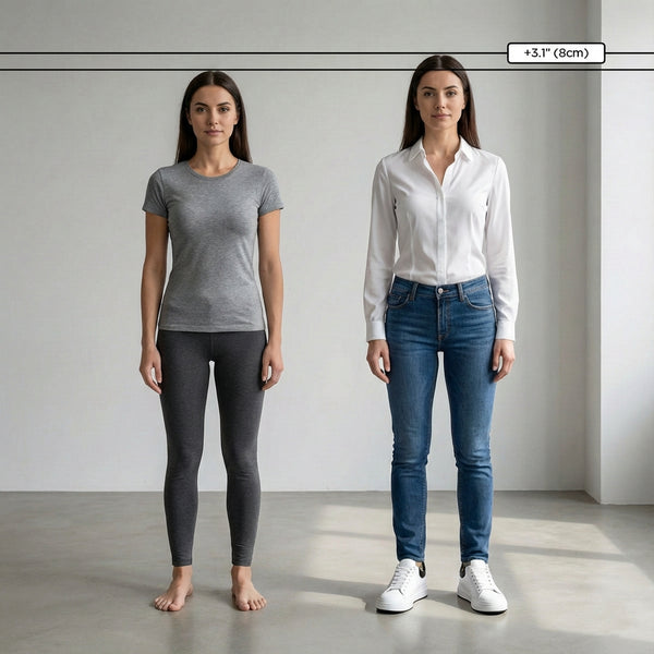 Height Boosting Shoes +6-8cm | Nora