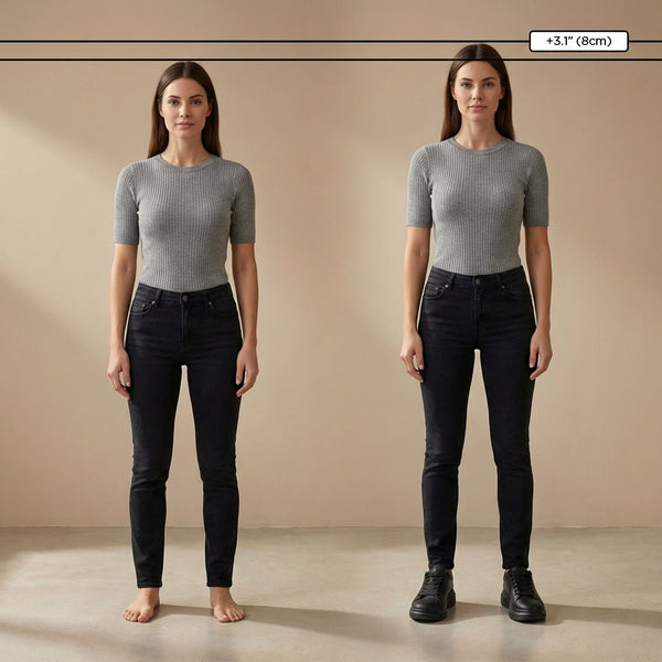 Chaussures rehaussantes +6-8cm | Orian