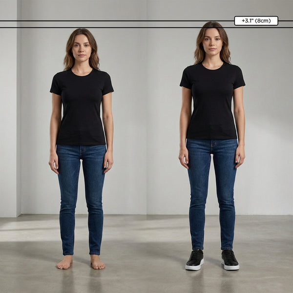 Chaussures rehaussantes +6-8cm | Rafin