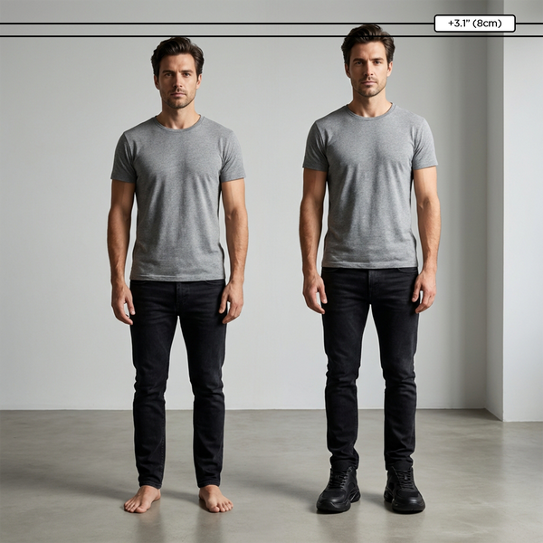 Chaussures rehaussantes +6-8cm | Ruben