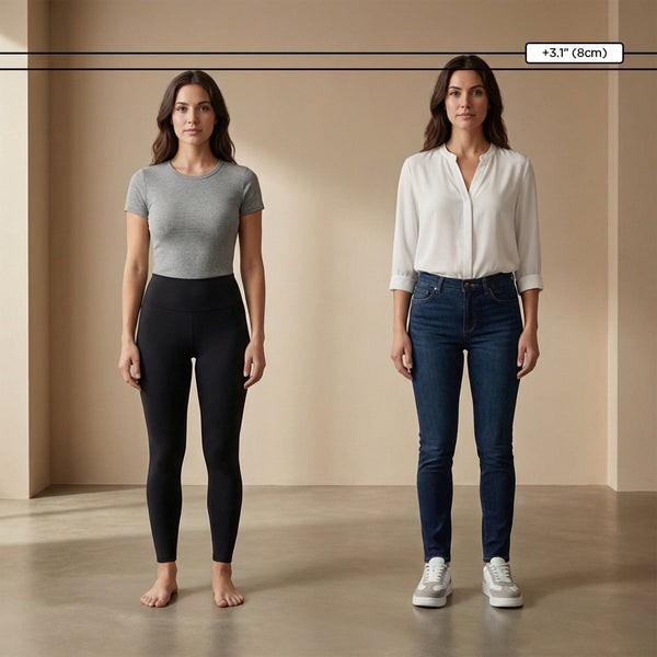 Chaussures rehaussantes +6-8cm | Selin