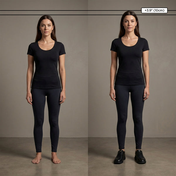 Height Boosting Shoes +6-8cm | Velor