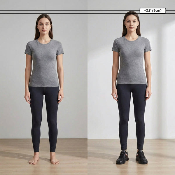 Chaussures rehaussantes +6-8cm | Vibe