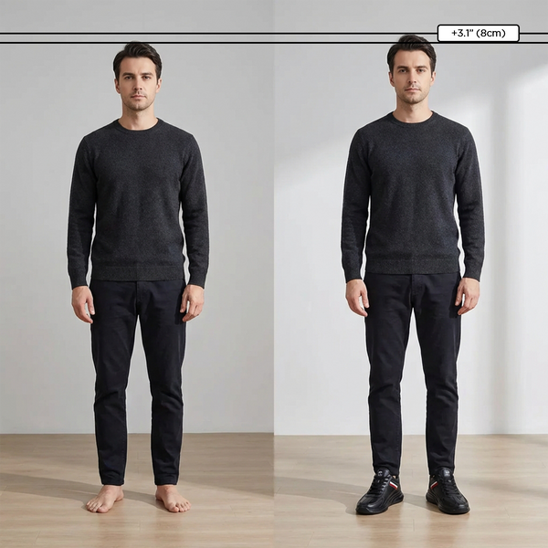 Chaussures rehaussantes +6-8cm | Vibe